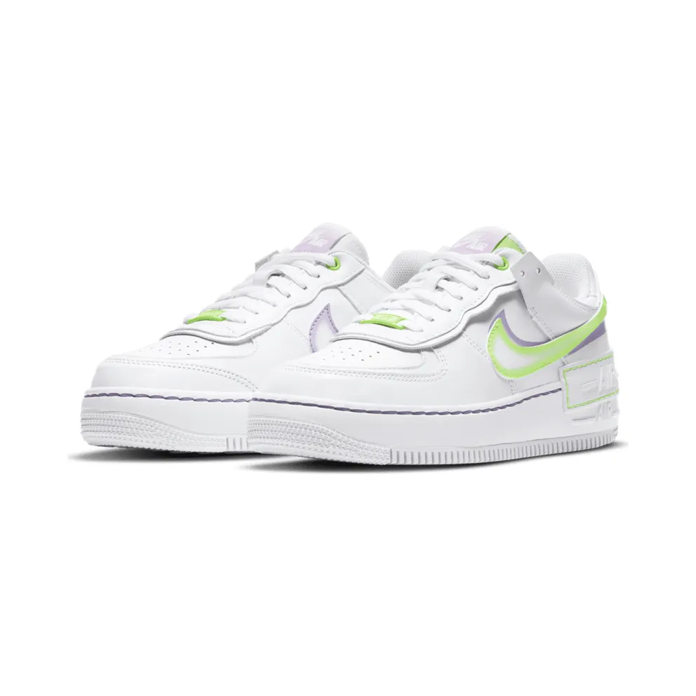 Nike Air Force 1 Shadow White Electric Green (W) (DD9684-100)