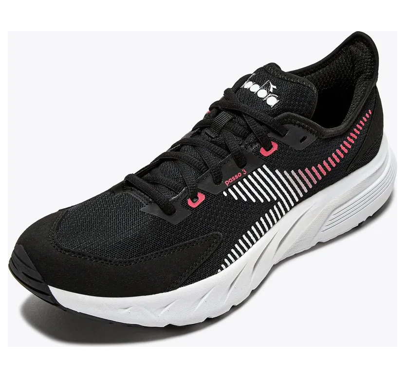 Diadora Passo 3 Black / White (c7406) – “Zwart” (101.179546_C7406)