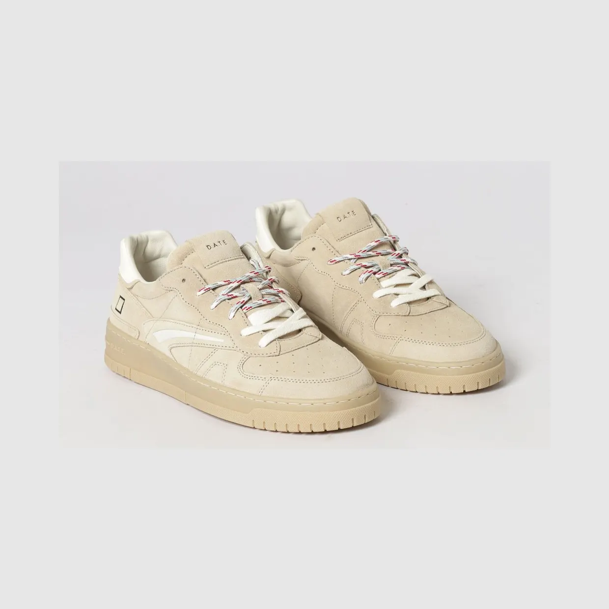 D.A.T.E D. A.T. E. Torneo Sneakers in Suede Beige (M441TPSDBI)