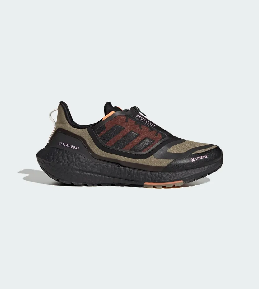 adidas Ultraboost 22 GORE-TEX Orbit Green / Night Metallic / Beam Orange (GZ6876)