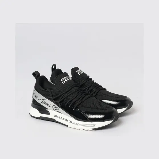 Versace Mesh Sneakers Black (80VA3SA8ZSD99899)