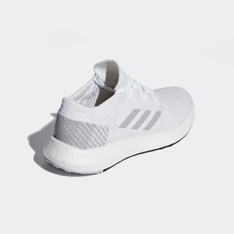 adidas Pureboost Go White Grey (W) White/Light Solid Grey/Grey Two (B75664)
