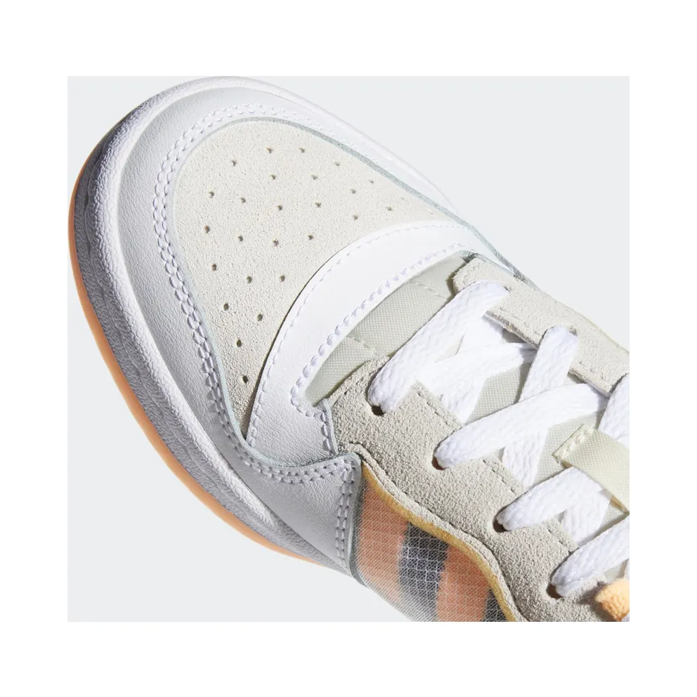 adidas Forum Low Transparent Panel Cloud White / Yellow Tint / Acid Orange (FY8013)