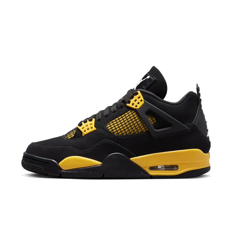 Air Jordan 4 “Thunder” (DH6927-017): je maat bepaalt de prijs, niet de schoen