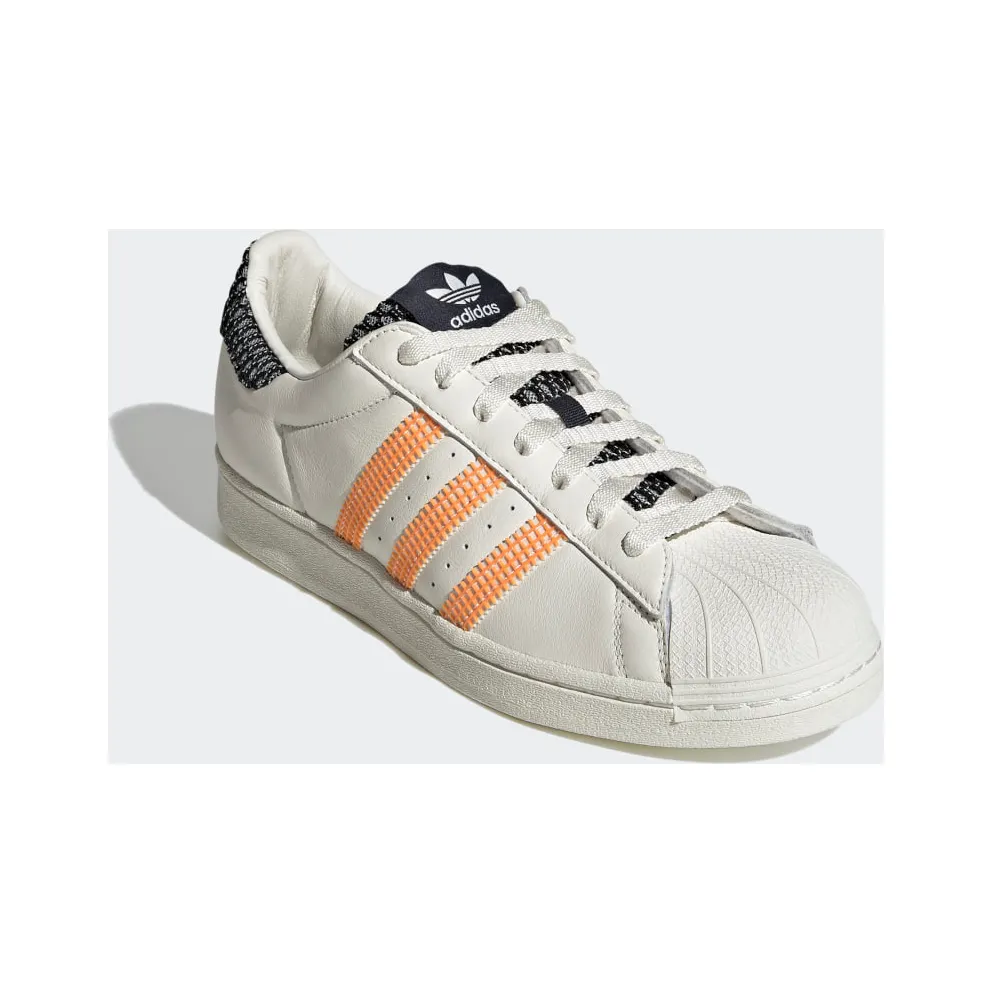 Adidas Superstar Cloud White / Off White / Orange Rush (GZ4376)