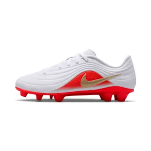 Nike Jr. Tiempo Maestro Club ‘ Multi-Ground Low-Top “White / Bright Crimson / Blur” (IV5228-100)