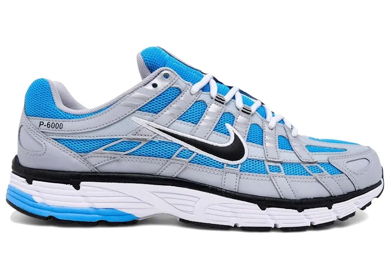 Nike P-6000 Wolf Grey / University Blue / Black (IU7545-012)