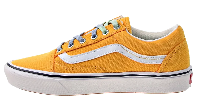 Vans ComfyCush Old Skool “Saffron-True White” (VN0A3WMA4BM)