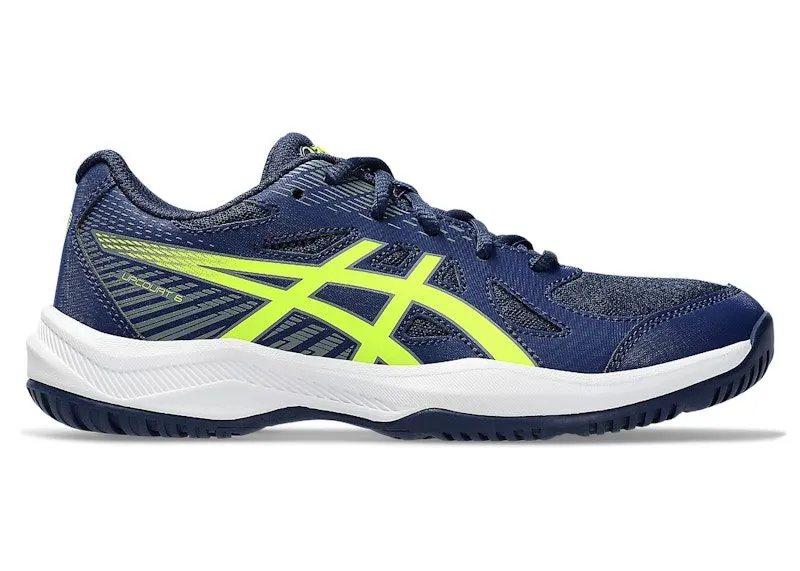 ASICS Upcourt 6 Blue Expanse Safety Yellow (1074A045-400)