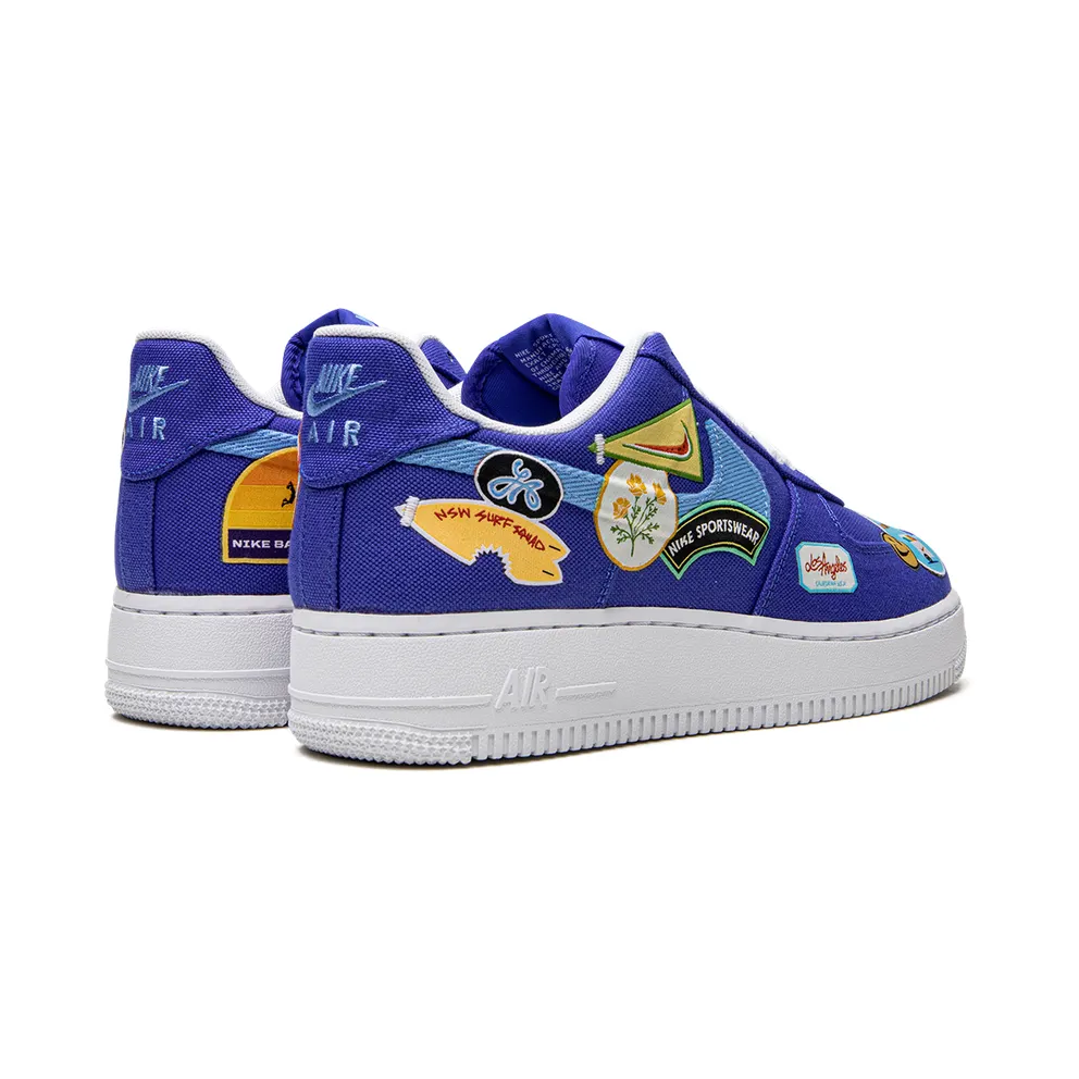 Nike AIR FORCE 1 LO ’07 PRM MNS “Los Angeles Patched Up” (DX2306-400)