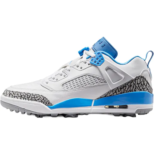 Jordan Spizike Golf UNC: University Blue op de green