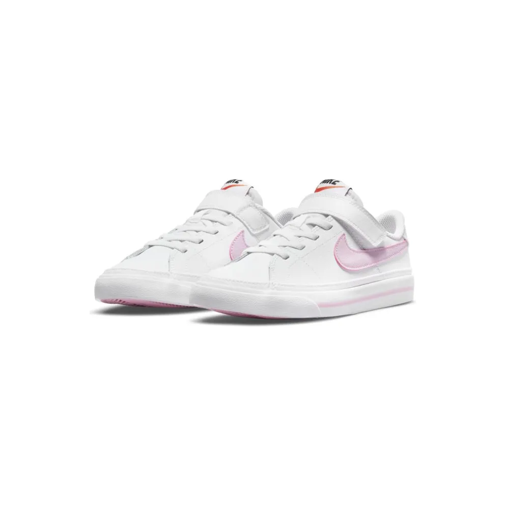 Nike Court Legacy “White / Pink Foam” (DA5381-109)