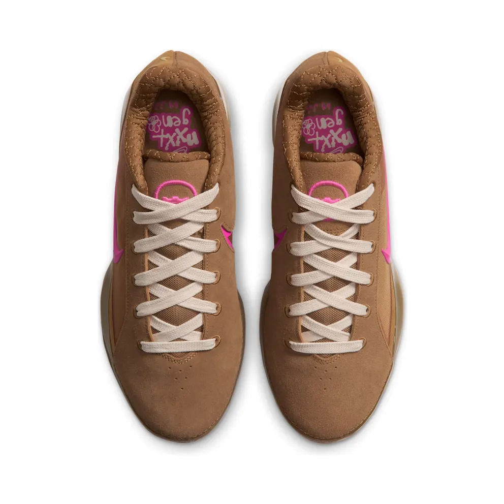 Nike LeBron NXXT Gen by JuJu – “Muted Bronze / Celery / Hyper Pink / Pink Blast” (IQ8495-200)