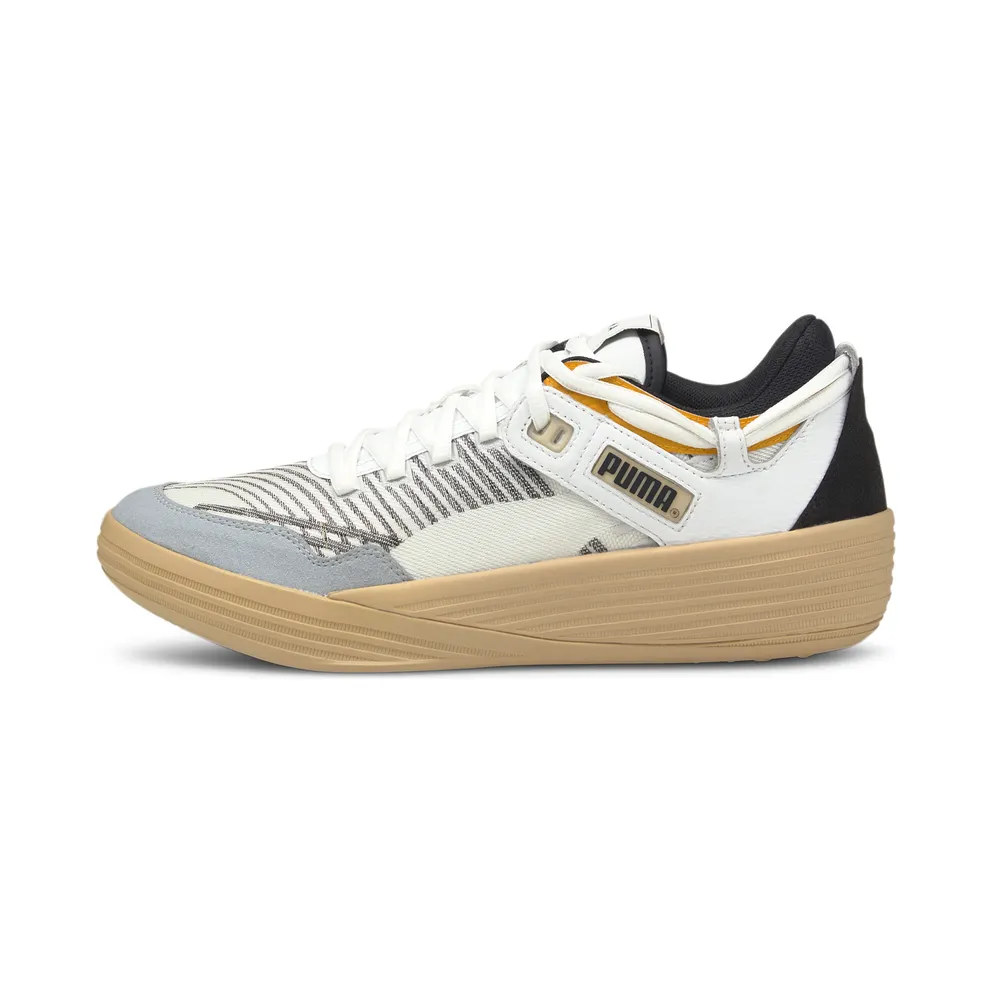 Puma x KUZMA Clyde All-Pro Basketball Shoes White/Beige (194835-01)