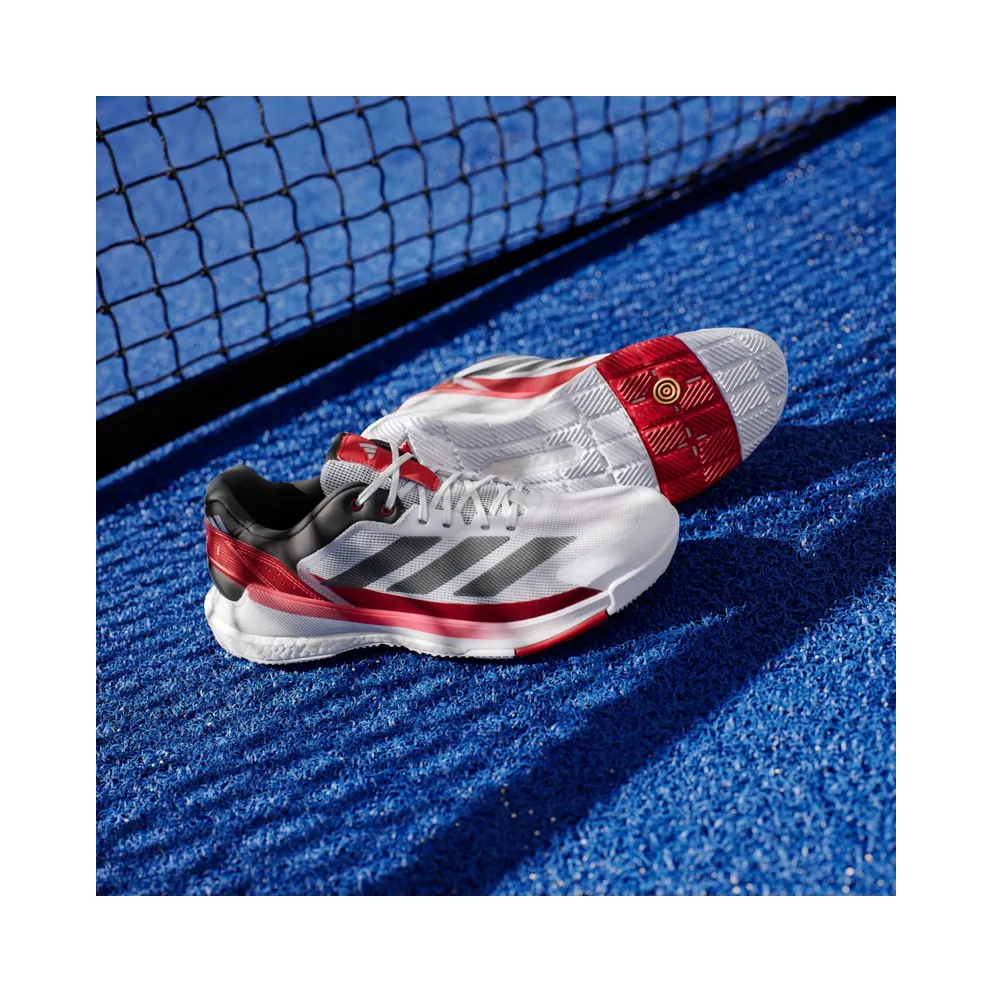 Adidas Crazyquick BOOST Padel Cloud White / Core Black / Lucid Red (IH3636)
