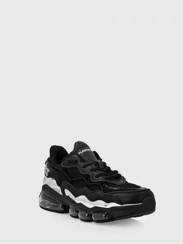 Plein Sport Mesh And Leather Black (PAESUSC0746STE003N0202)