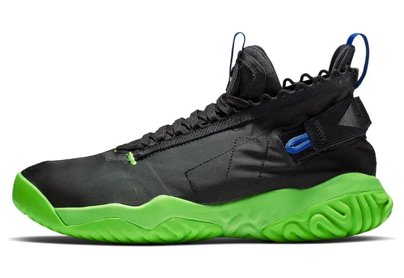 Jordan Proto React ‘Black Electric Green’ Black/Racer Blue/Electric Green (BV1654-004)