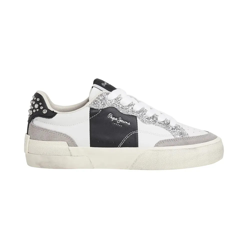 Pepe Jeans PèPè sneaker zilvergrijs (PLS300006-914)