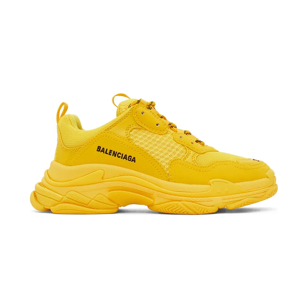 Balenciaga Kids Kids Yellow Triple S (654251-W2CA6-7010)