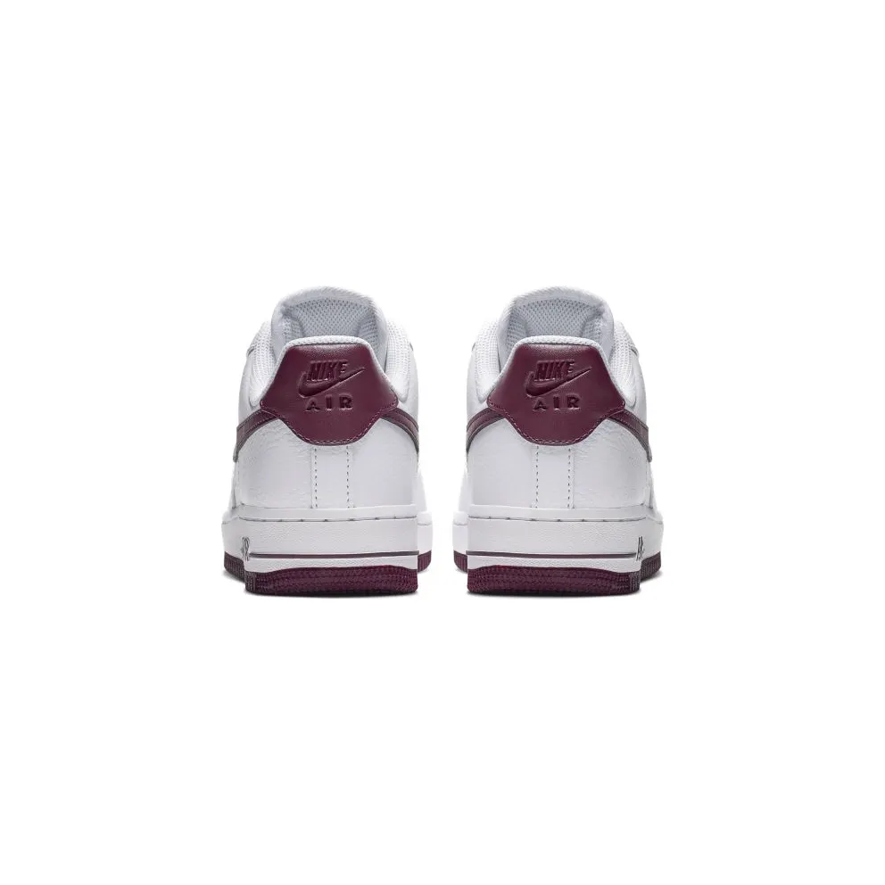 Nike Air Force 1 Low Patent White Bordeaux (W) White/Bordeaux (AH0287-105)