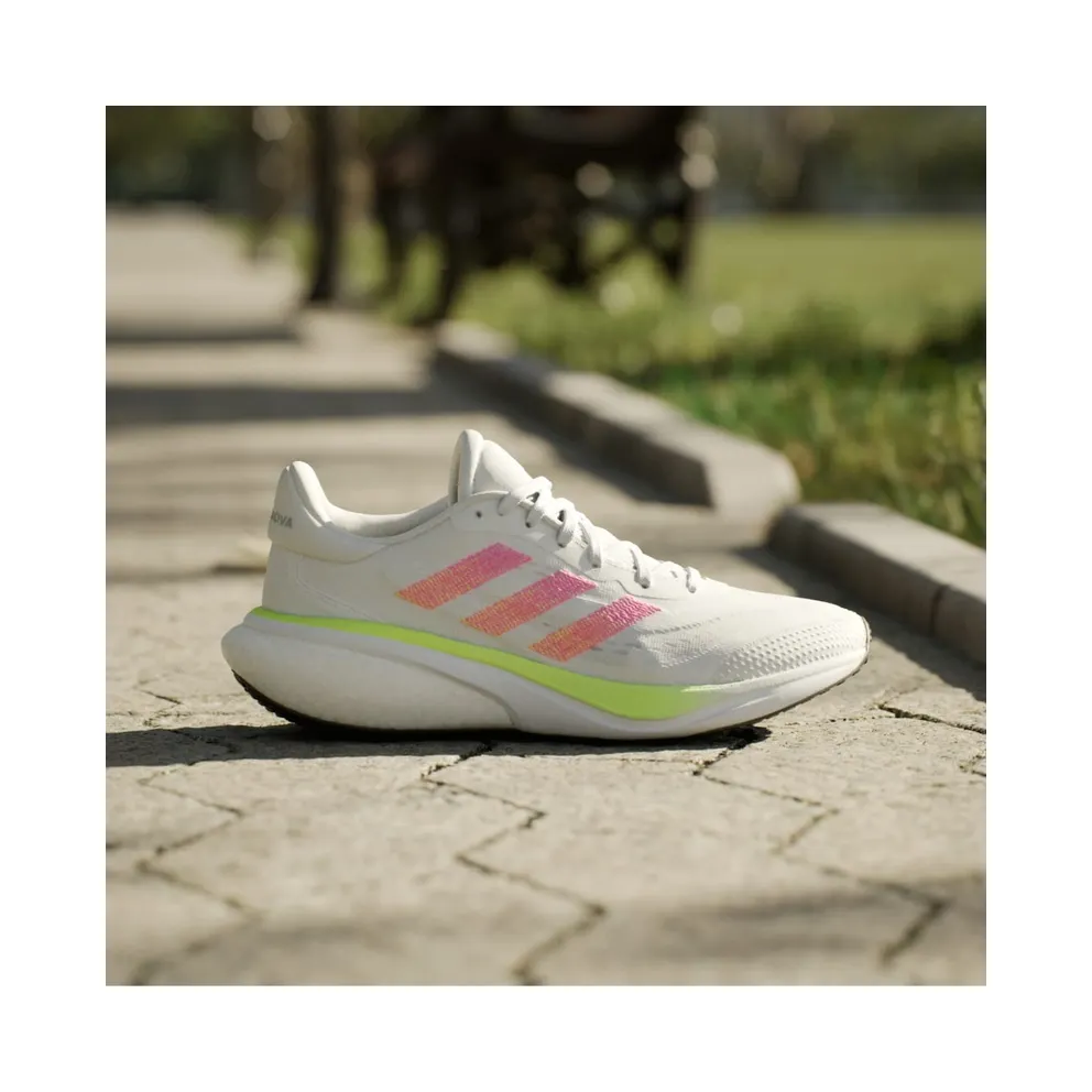 Adidas Supernova 3 Running Shoes Cloud White / Lucid Pink / Wonder Blue (HQ1805)