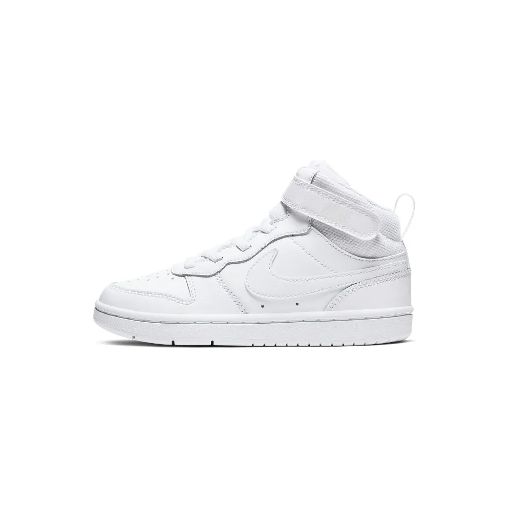 Nike Court Borough Mid 2 Younger Kids’ White (CD7783-100)