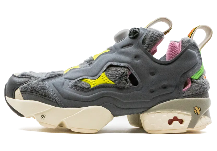 Reebok Instapump Fury Tom & Jerry Cold Grey 6/Hero Yellow-Black (Other Brands Other)