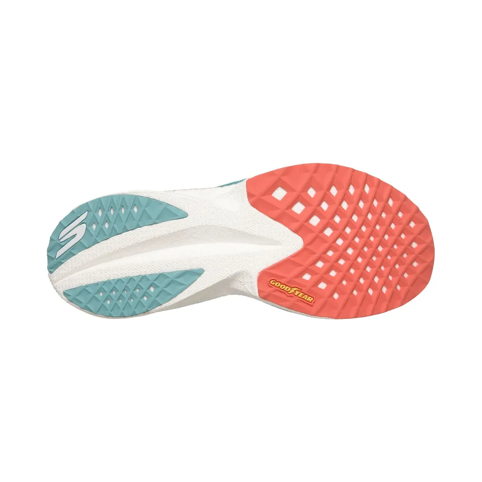 Skechers Aero Razor Sneaker Turkoois/Coral
