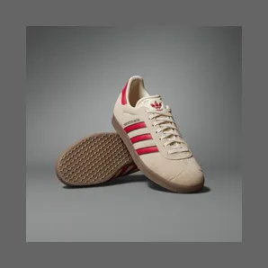 Adidas Gazelle Manchester United Terrace Icons Cream White / Mufc Red / Core Black (JS3040)