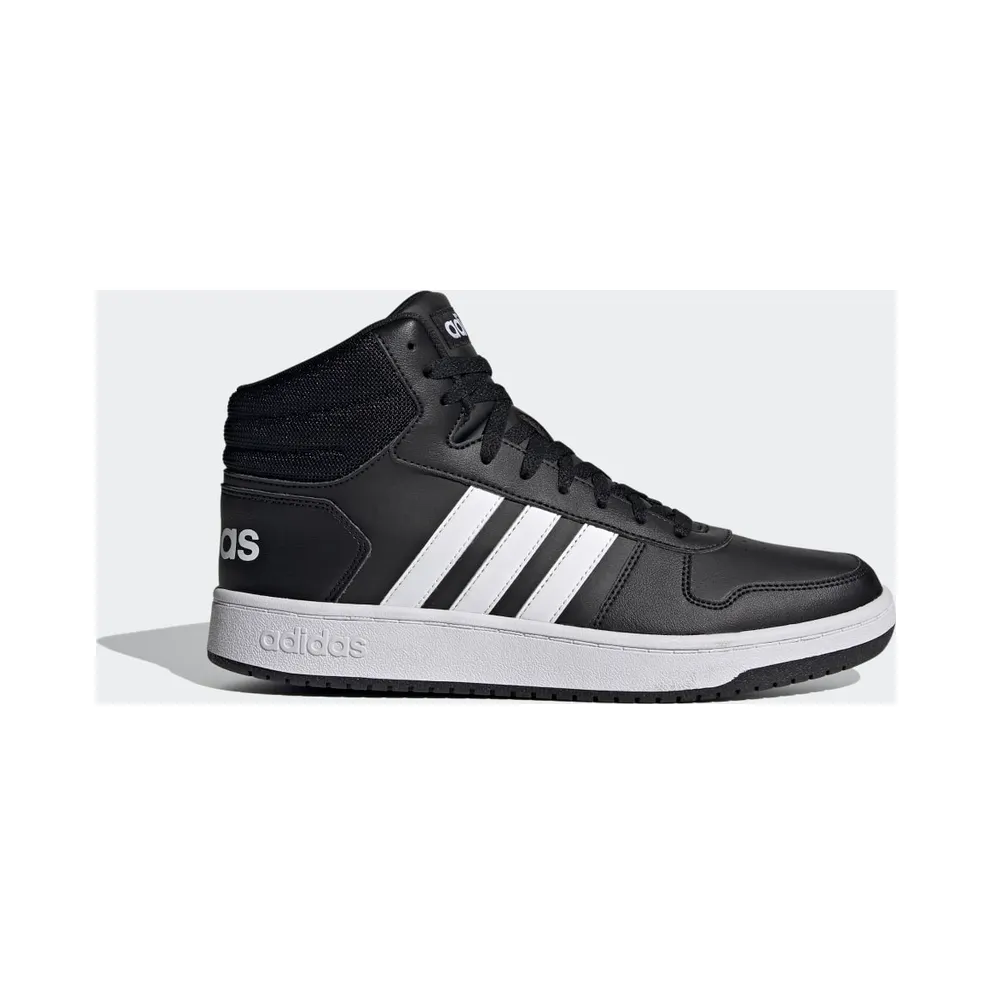 adidas Hoops Mid 2.0 Schuh Core Black / Cloud White / Cloud White (FY8618)