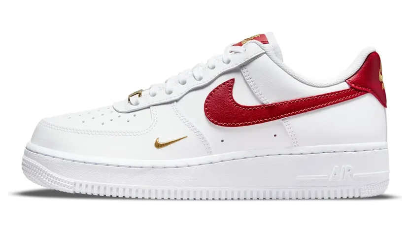 Nike Air Force 1 07 Red Mini Swoosh (CZ0270-104)