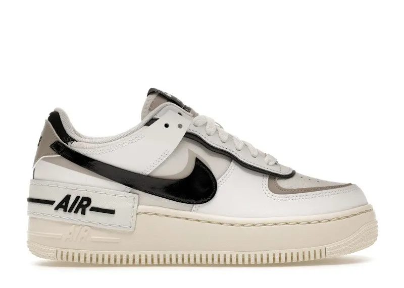 Nike Air Force 1 Low Shadow White College Grey Platinum Tint Off Noir (DZ1847-110)