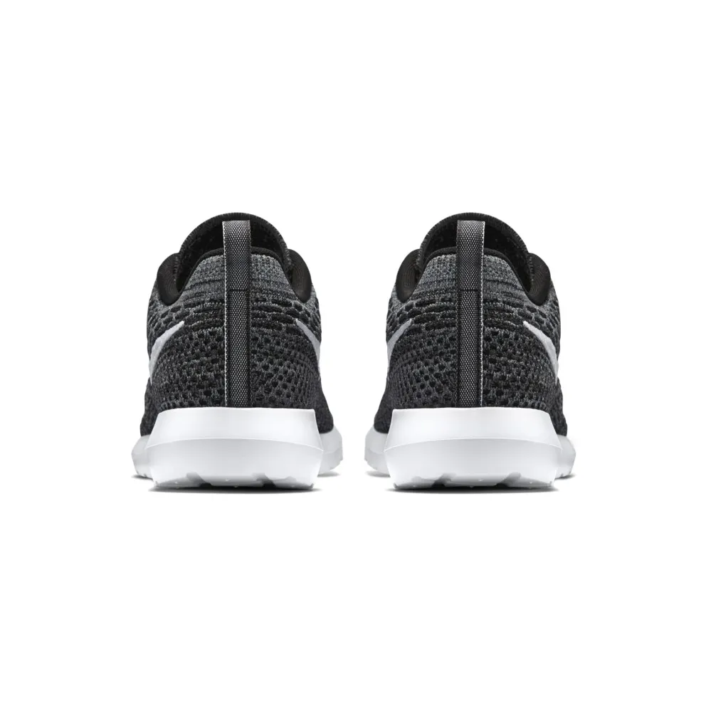 Nike Roshe Run Flyknit Dark Grey Black/White-Dark Grey-Cool Grey (677243-010)