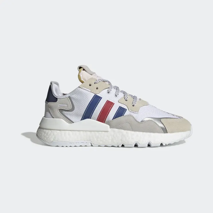Adidas Nite Jogger ‘White Royal Scarlet’ Cloud White/Collegiate Royal/Scarlet (FV3586)
