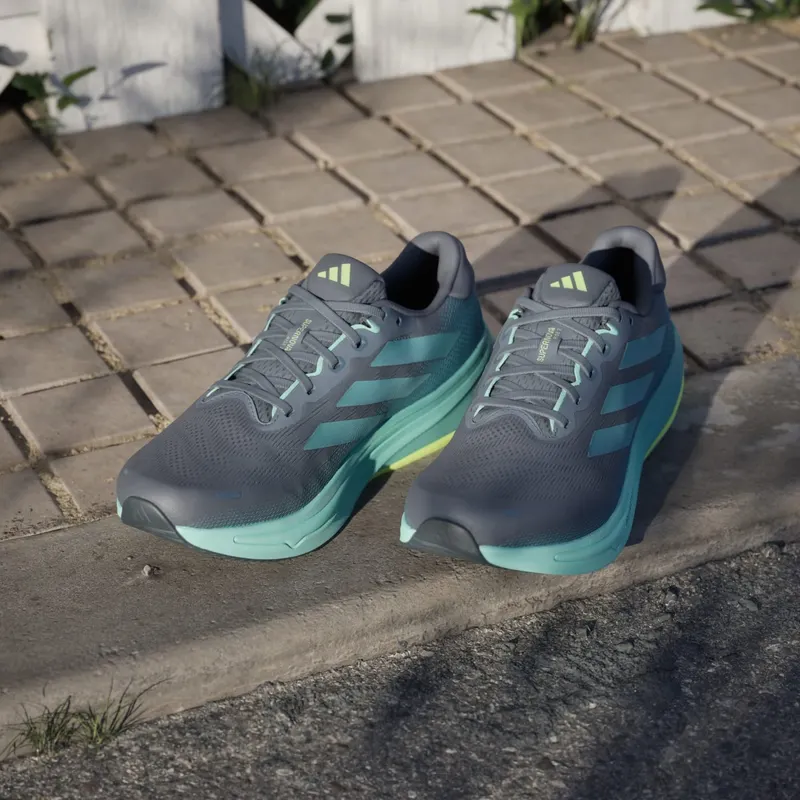 Adidas Supernova Rise 2 Running Shoes Blue / Mint Ton / Hi-Res Yellow (JQ7701)
