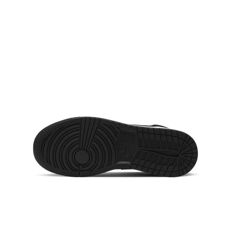 Jordan 1 Mid White Black Grey (GS) Black/Grey (BQ6931-012)
