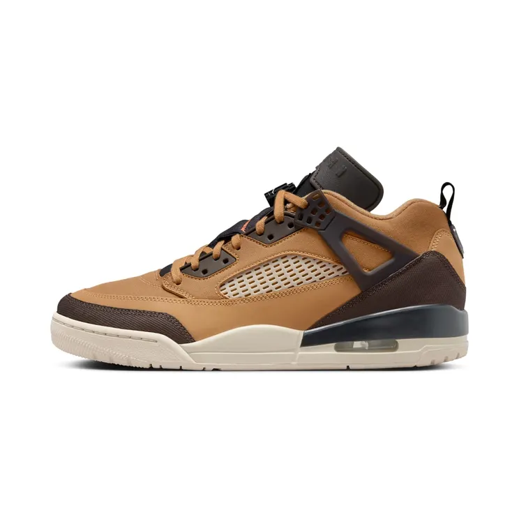 Jordan Spizike Low “Flax / Black / Sand Drift / Baroque Brown” (FQ1759-202)
