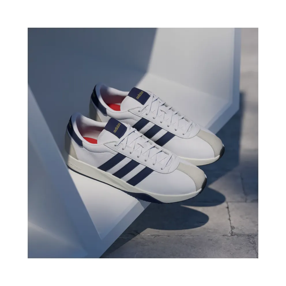 adidas Run 76/26 “Cloud White / Dark Blue / Gold Metallic” (HQ2337)