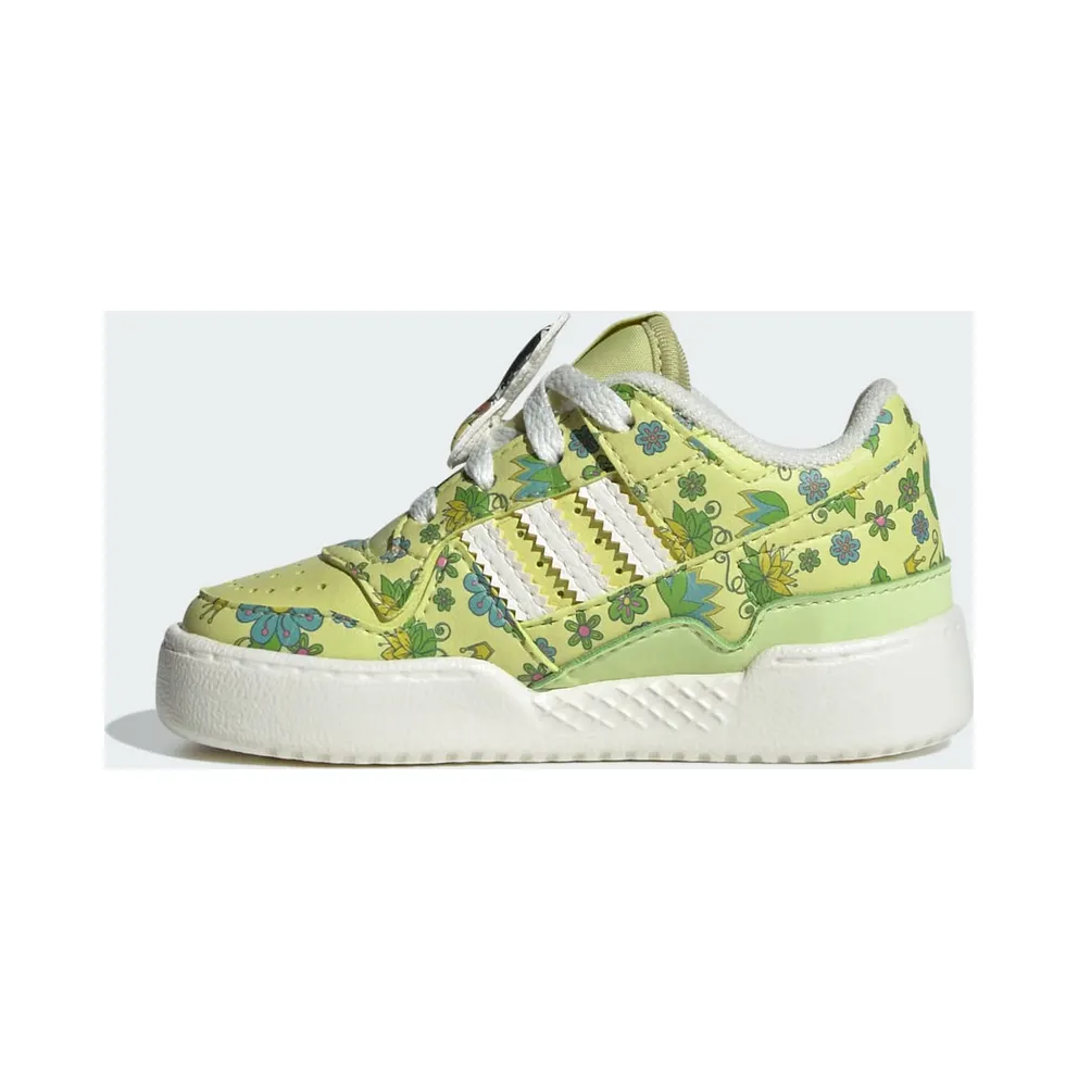 adidas x Disney Princesses Forum Low Shoes Kids Green / Off White / Yellow (IF7202)