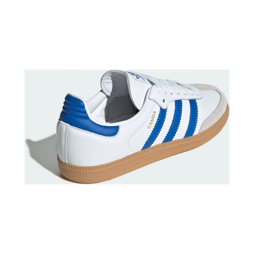 Adidas Samba OG Cloud White / Blue / Gum (JP5482)