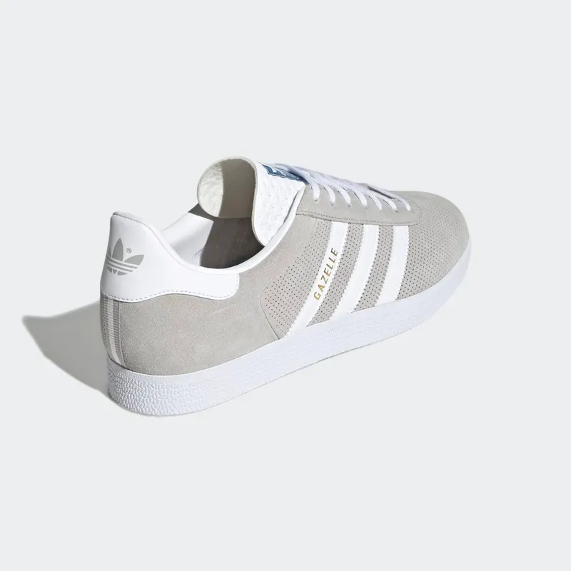 Adidas Gazelle Clear Grey / Cloud White / Gold Metallic (H02224)