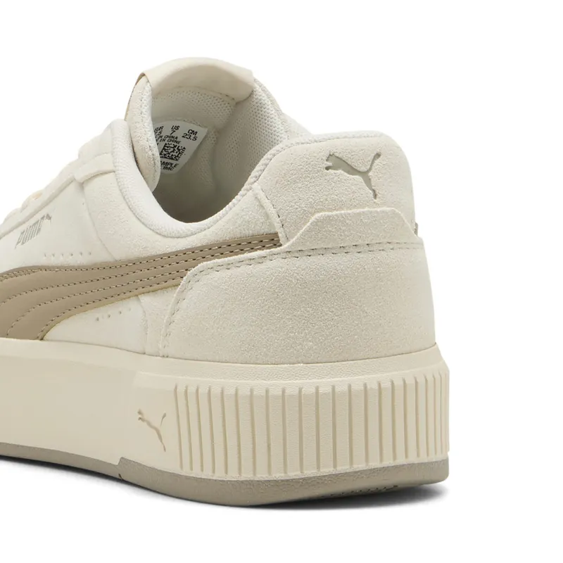Puma Carina Mia Suede “Alpine Snow / Ice Coffee” (402638_01)