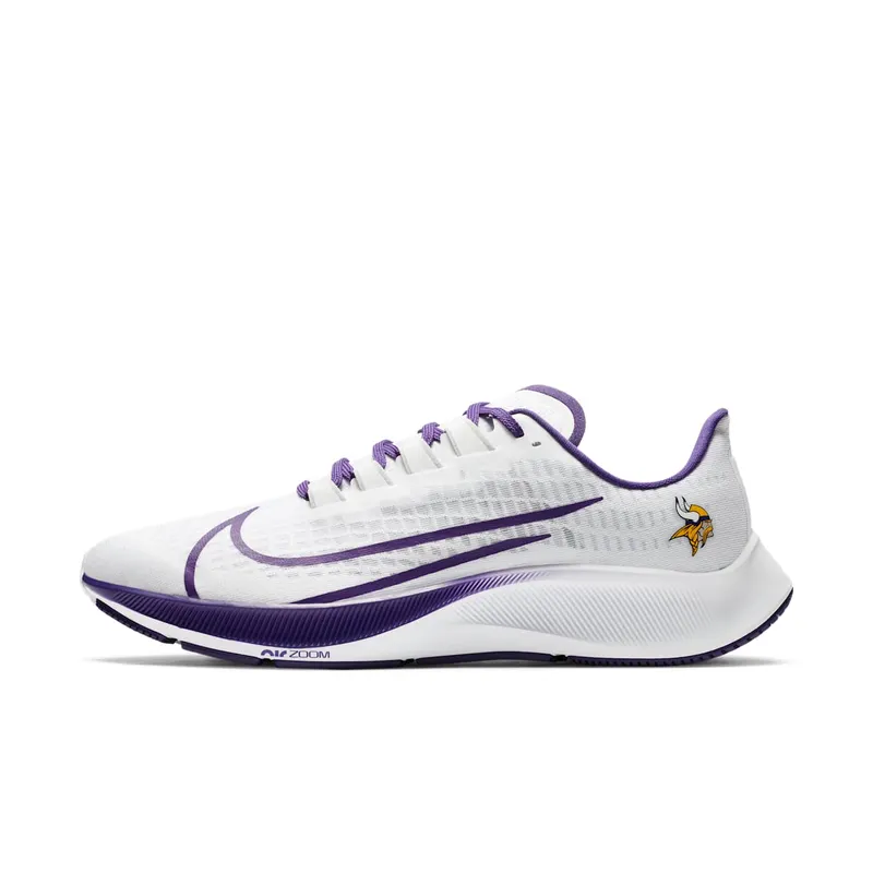 Nike Air Zoom Pegasus 37 Minnesota Vikings White/Pure Platinum-White-Court Purple (CZ5466-100)