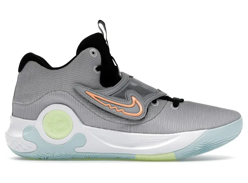 Nike KD Trey 5 X Wolf Grey Volt Crimson (DJ7554-009)