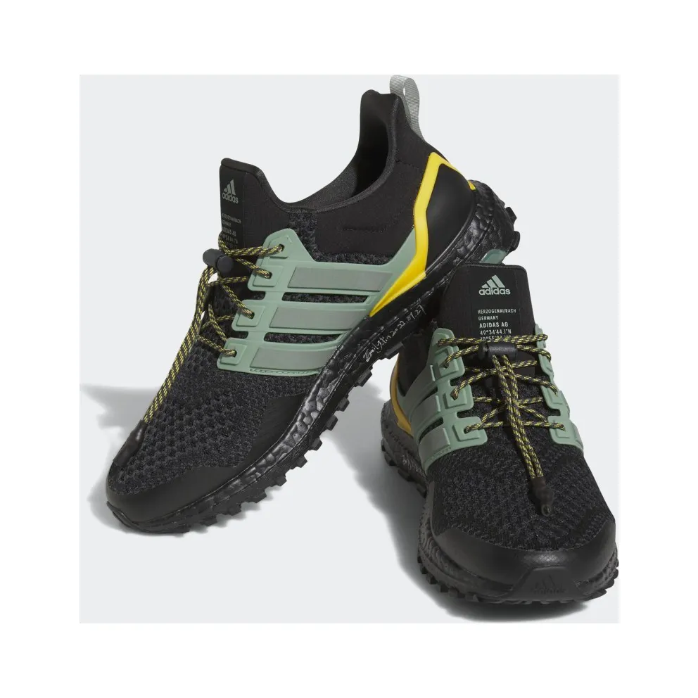 Adidas Ultraboost 1.0 Core Black / Silver Green / Carbon (HQ4196)