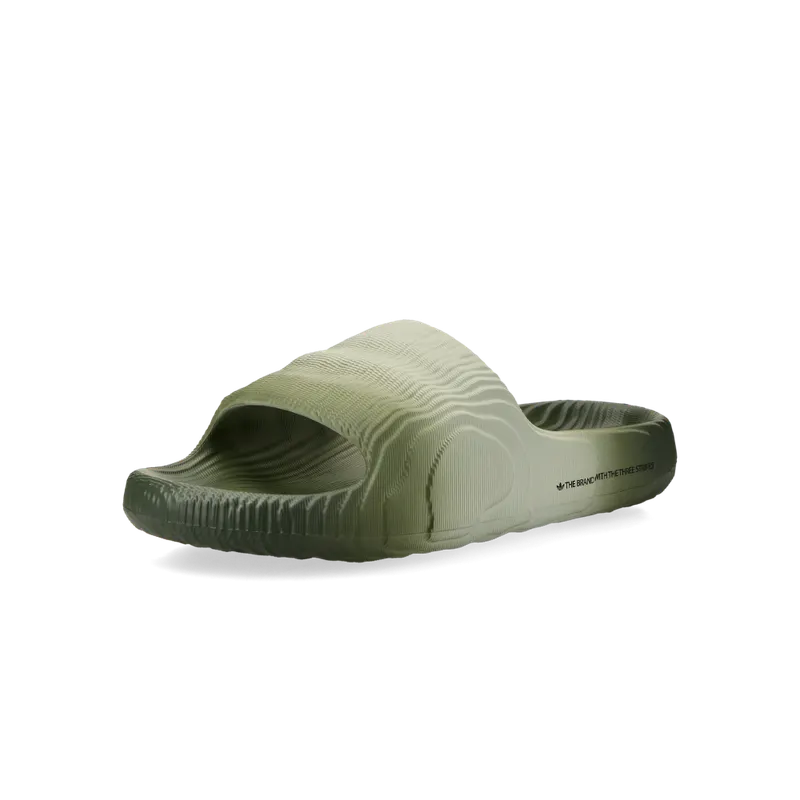 Adidas Adilette 22 Slides Wonder Silver / Silver Green / Core Black (IG7494)