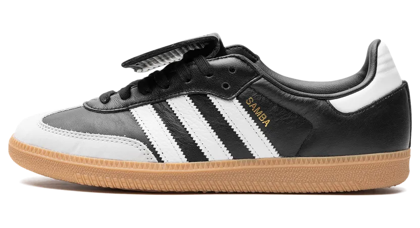 adidas Samba LT “Core Black”: zwart met een gouden accent