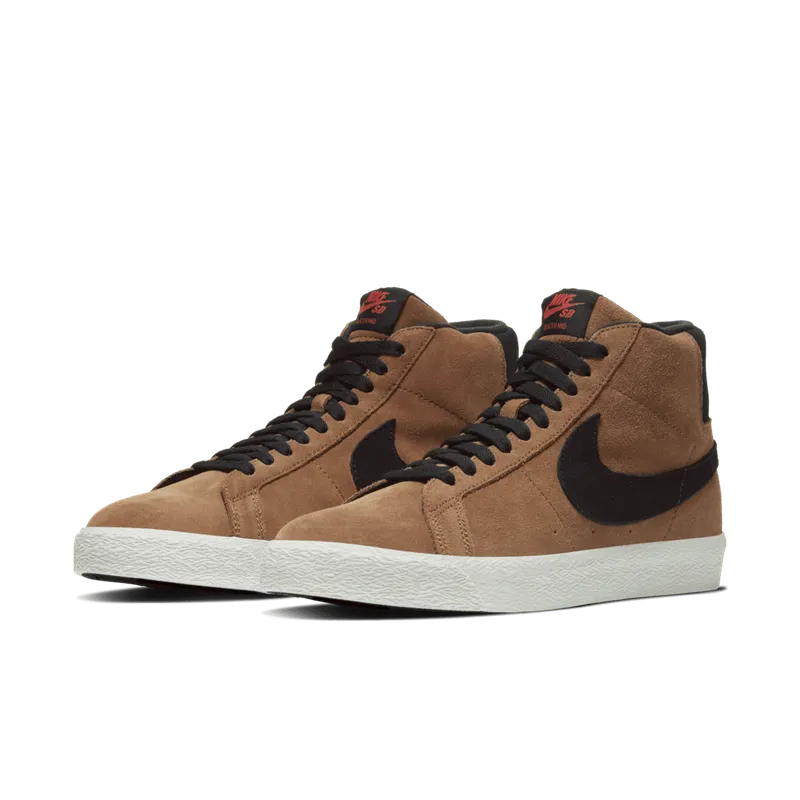 Nike SB Blazer Mid Light British Tan Light British Tan/Black-Sail (864349-202)