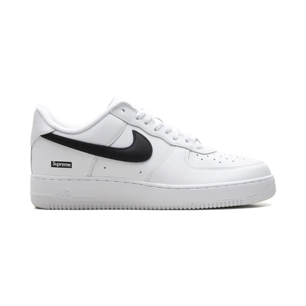 Nike Air Force 1 Low “Supreme – Mini Box Logo White / Black” (CU9225-102)