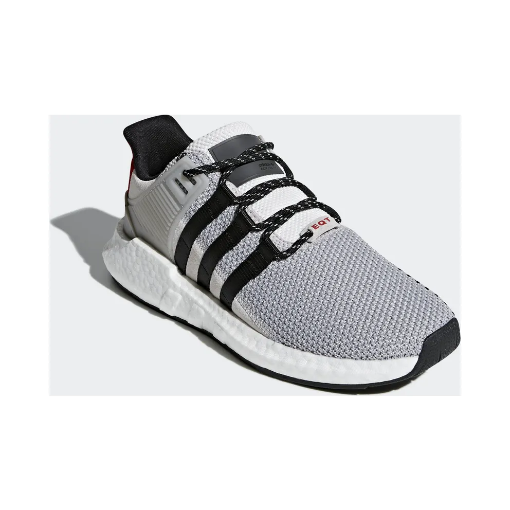 adidas EQT Support 93/17 Grey Black Scarlet Grey/Core Black/Scarlet (CQ2397)